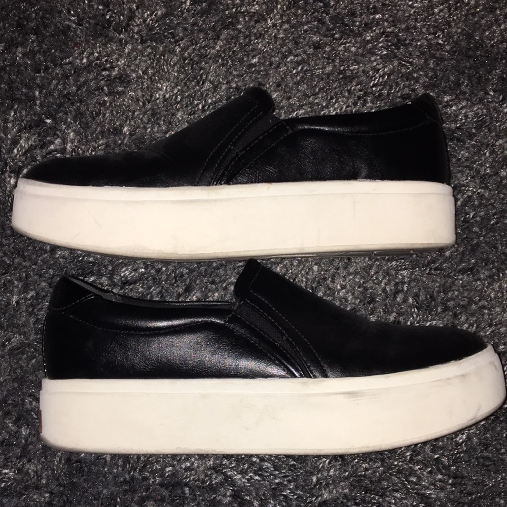 Dr Scholls platform slip on shoes !